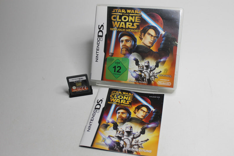 Laden Sie das Bild in Galerie -Viewer, Star Wars: The Clone Wars - Republic Heroes (Nintendo DS, 2009)
