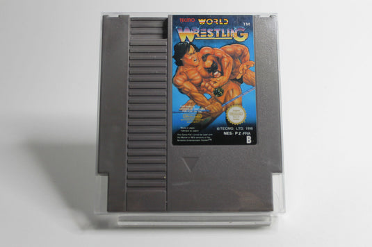 NINTENDO NES - Spiel | World Wrestling | PAL Modul ENTERTAINMENT SYSTEM