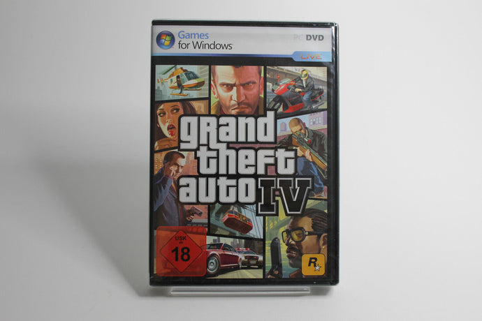 Grand Theft Auto IV (PC, 2008) - Neu - Sealed