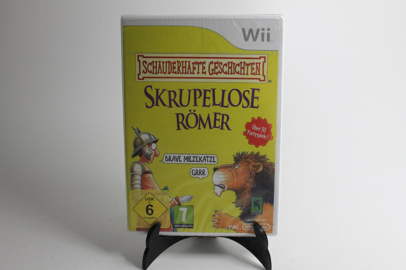 Laden Sie das Bild in Galerie -Viewer, Schauderhafte Geschichten: Skrupellose Römer (Nintendo Wii, 2009) NEU &amp; SEALED
