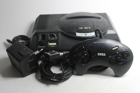 Sega Mega Drive Schwarz Spielekonsole (PAL)