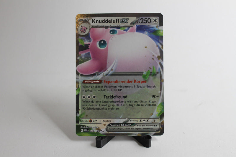 Laden Sie das Bild in Galerie -Viewer, POKEMON - 151 - Knuddeluff EX - 040/165 - deutsch
