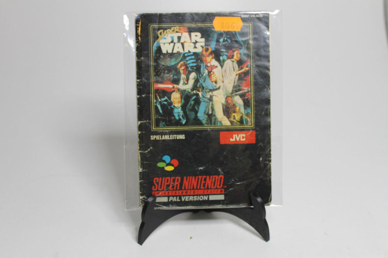 Laden Sie das Bild in Galerie -Viewer, SNES Super Star Wars Spielanleitung Anleitung Booklet Super Nintendo
