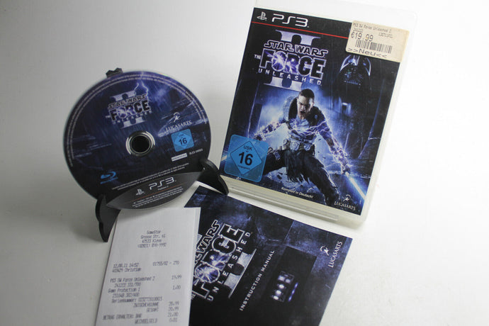 PS3 Playstation 3 Star Wars The Force Unleashed 2 in OVP