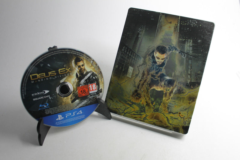 Laden Sie das Bild in Galerie -Viewer, DEUS EX: MANKIND DIVIDED SPIEL MIT STEELBOOK für Sony Playstation 4 USK18 PS4
