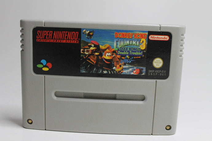 Donkey Kong Country 3: Dixie Kong's Double Trouble - Super Nintendo SNES - Modul