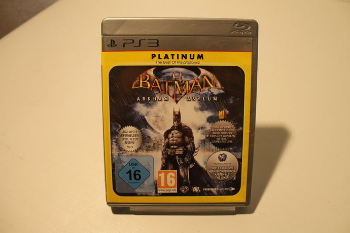 Batman: Arkham Asylum PS3 (Sony Playstation 3) - Top Zustand - mit Handbuch