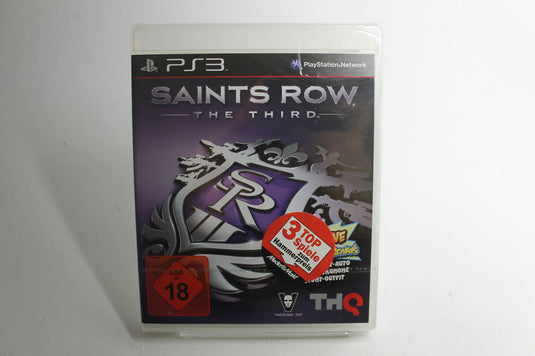 Saints Row: The Third (Sony PlayStation 3, 2011) NEU SEALED VGA WATA