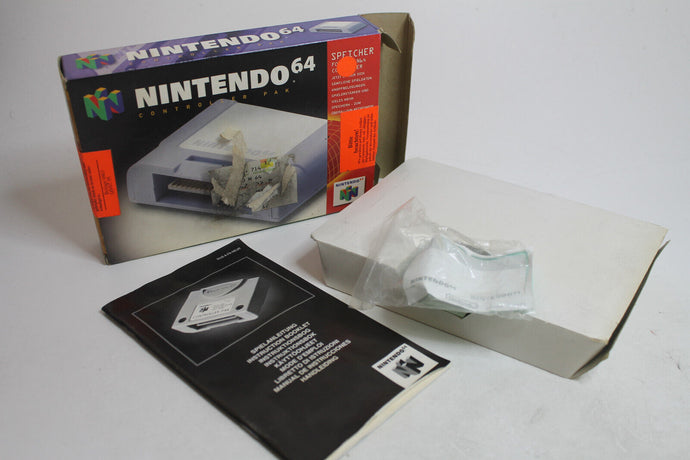 Original N64 Nintendo 64 Controller Pak nur OVP