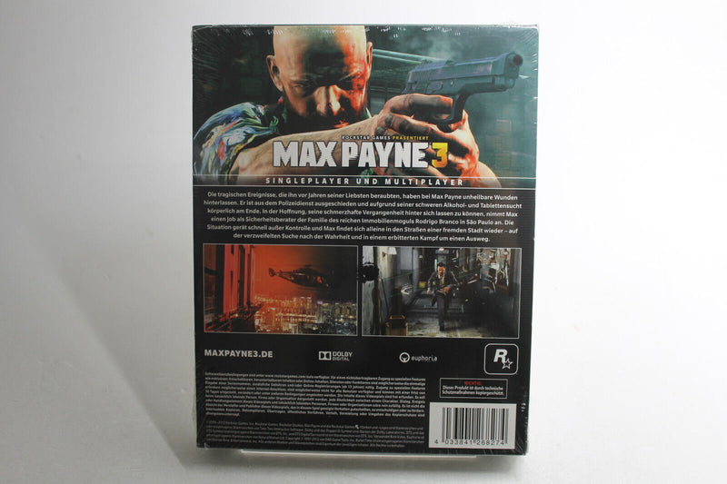 Laden Sie das Bild in Galerie -Viewer, Max Payne 3 (Sony PlayStation 3, 2012) NEU SEALED WATA VGA
