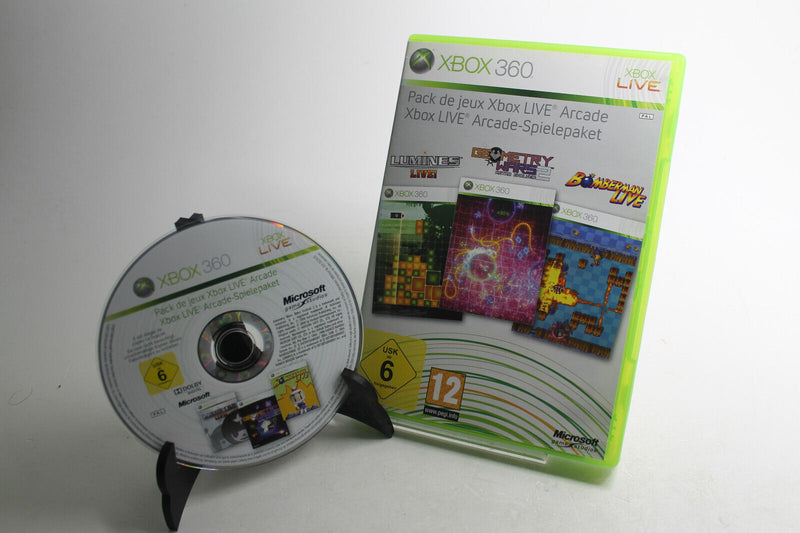 Laden Sie das Bild in Galerie -Viewer, Xbox 360: Xbox Live Arcade Spielepaket (Gut)
