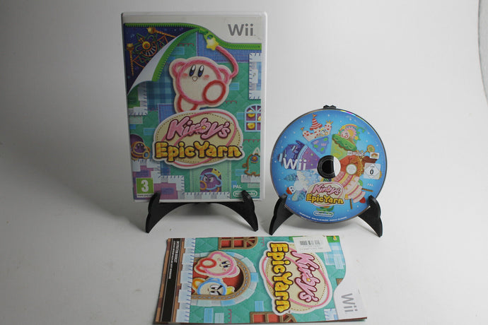 Kirby und das magische Garn - Nintendo Wii Spiel - Epic Yarn - Komplett