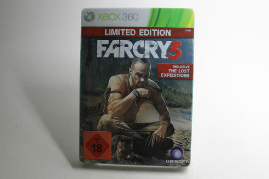 Far Cry 3-Limited Edition (Microsoft Xbox 360, 2012) Steelbook