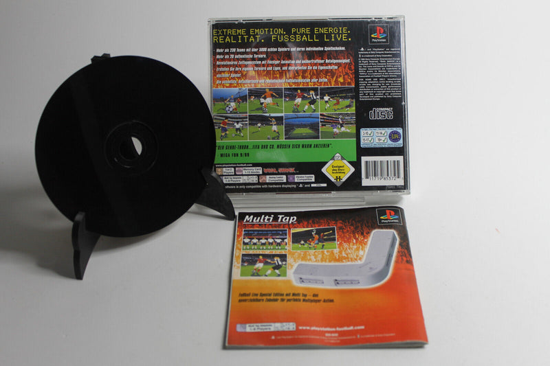 Laden Sie das Bild in Galerie -Viewer, Fußball Live (PSone, 1999)
