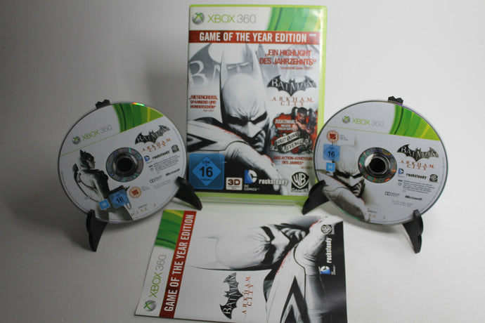 Batman: Arkham City-Game of The Year Edition (Microsoft Xbox 360, 2012)