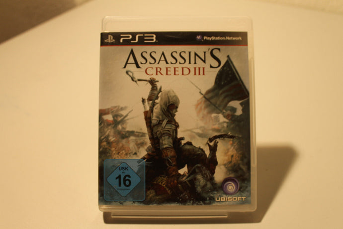 Assassin's Creed III PS3 (Sony Playstation 3) - Top Zustand - mit Handbuch