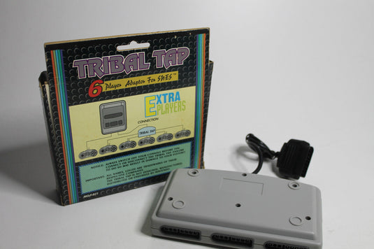 Super Nintendo SNES Multiplayer Adapter bis zu 6 Spieler Tribal Tap Multitab