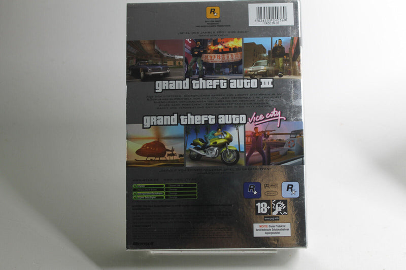 Laden Sie das Bild in Galerie -Viewer, Grand Theft Auto Doppelpack (Dt.) (Microsoft Xbox, 2003)
