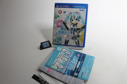 Hatsune Miku Project Diva F - 初音ミク Project Diva F-Playstation PS Vita -Japanisch