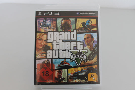 Grand Theft Auto V GTA PS3 (Sony Playstation 3) - Top  - mit Handbuch + Map