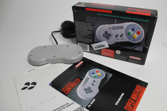 Nintendo Super Nintendo Entertainment System Controller - mit OVP und Anleitung