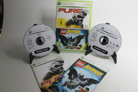 Pure & Lego Batman Bundle Copy (Microsoft Xbox360, 2009)