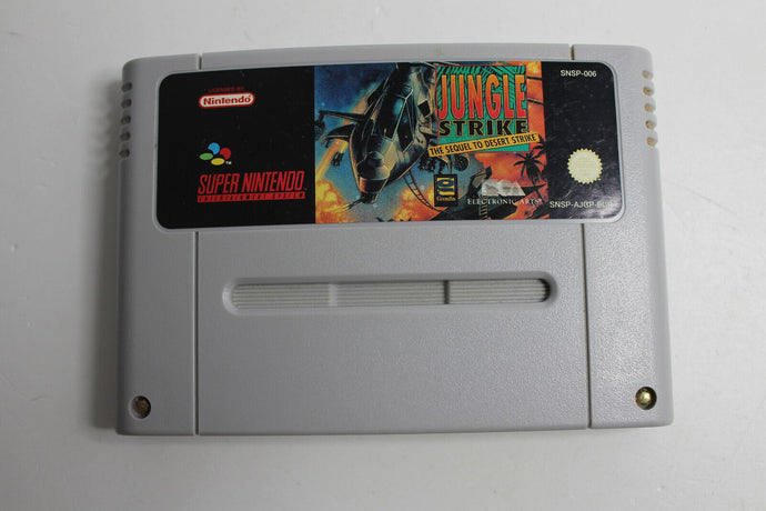 Jungle Strike The Sequel to Desert Strike - Modul - Super Nintendo SNES