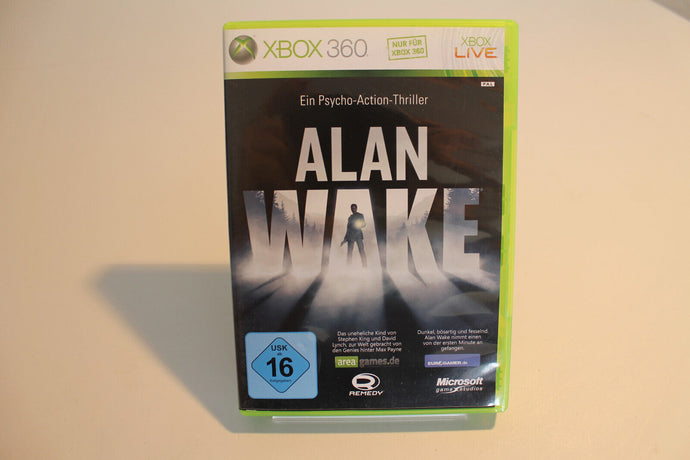 Alan Wake XBOX 360 - Top - mit Handbuch