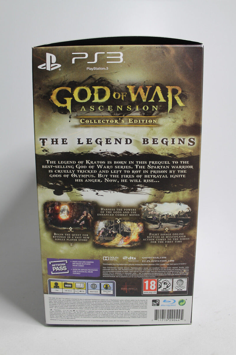 Laden Sie das Bild in Galerie -Viewer, Playstation 3 PS3 God of War Ascension Collector&#39;s Edition NEU &amp; SEALED
