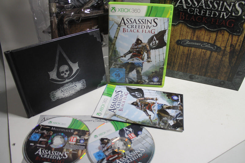 Laden Sie das Bild in Galerie -Viewer, Assassin&#39;s Creed 4: Black Flag - Buccaneer Edition (XBOX 360) + Spiel
