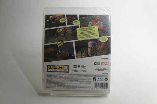 Deadpool für Sony Playstation 3 PS3, Uncut Deutsch NEU SEALED OVP WATA VGA