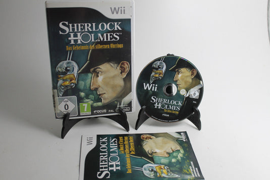 Sherlock Holmes: das Geheimnis des Silbernen Ohrrings (Nintendo Wii, 2011)