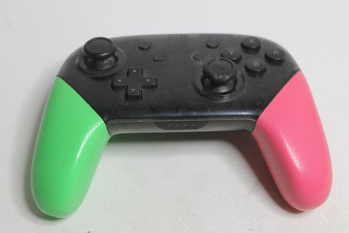 Nintendo Switch Pro Controller - Grün Pink Splatoon