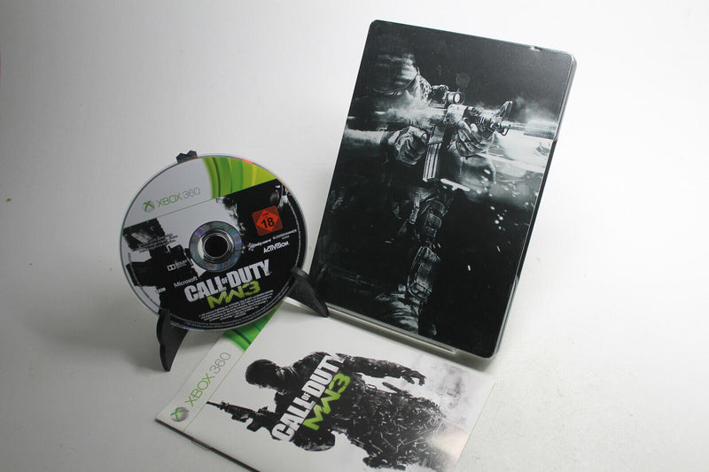 Laden Sie das Bild in Galerie -Viewer, Xbox 360: Call Of Duty Modern Warfare MW 3 Steelbook Hardened Edition UK (Gut)
