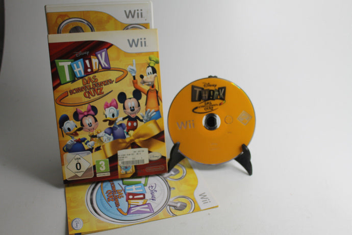 Disney Th!Nk Fast-Das Schnelldenker Quiz (Nintendo Wii, 2009)