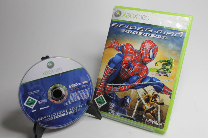 Spider-Man: Freund Oder Feind (Microsoft Xbox 360, 2007)