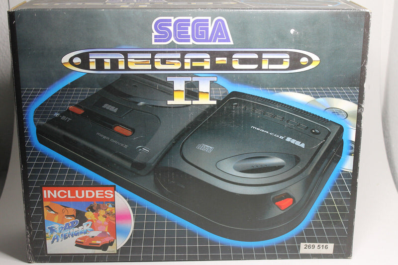 Laden Sie das Bild in Galerie -Viewer, SEGA Mega CD II 2 Konsole Mit OVP Inlay Tütchen Platten Komplett Boxed ⚡ Versand
