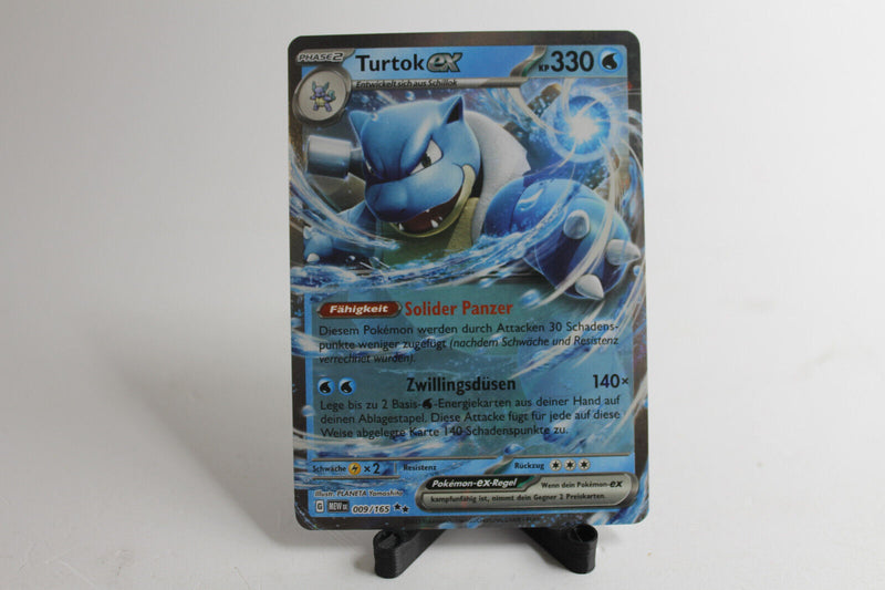 Laden Sie das Bild in Galerie -Viewer, POKEMON - 151 - Turtok EX - 009/165 - deutsch
