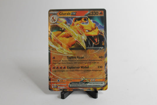 Pokemon Karte: Glurak EX 006/165 MEW 151 Double Rare Near Mint Deutsch