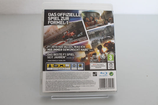 F1 2010 PS3 (Sony Playstation 3) - Top Zustand - mit Handbuch