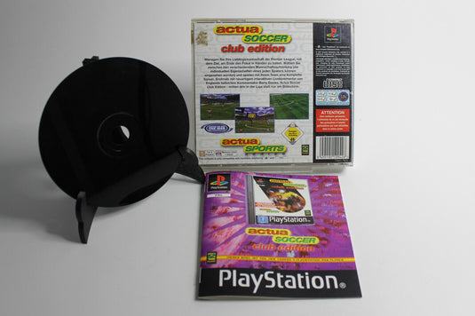 Actua Soccer PS1 Spiel Sony Playstation 1 Game mit OVP