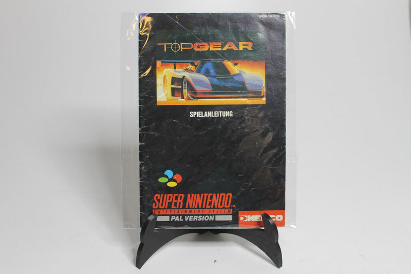 Laden Sie das Bild in Galerie -Viewer, Top Gear Snes US NTSC Anleitung Manual Handbuch Super Nintendo Lot
