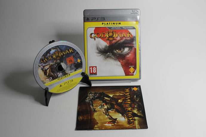 God of War III (Sony PlayStation 3, 2011) + Handbuch