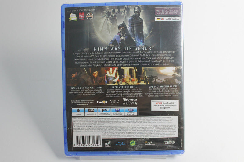 Laden Sie das Bild in Galerie -Viewer, Dishonored Ii-Das Vermächtnis der Maske (Sony PlayStation 4, 2016)
