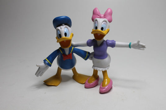 Disney Donald Daisy Duck Figur Sammlerstück RAR