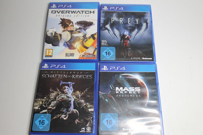 Laden Sie das Bild in Galerie -Viewer, Playstation 4 Bundle - 4 Spiele - Prey - Mass Effect - Overwatch - Schatten des
