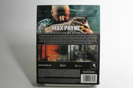 Max Payne 3 (Sony PlayStation 3, 2012)