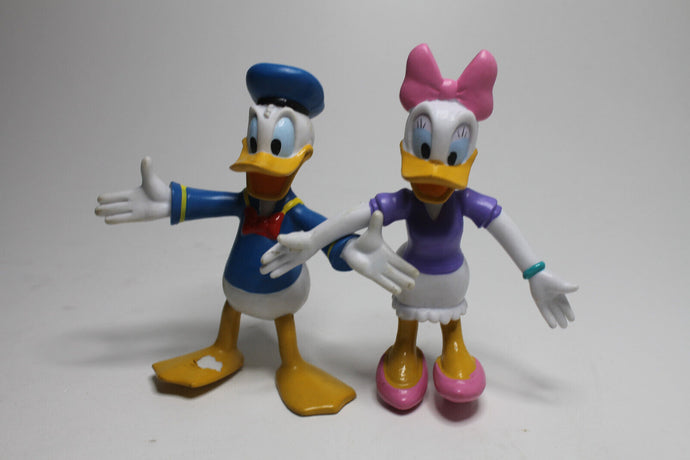 Disney Donald Daisy Duck Figur Sammlerstück RAR