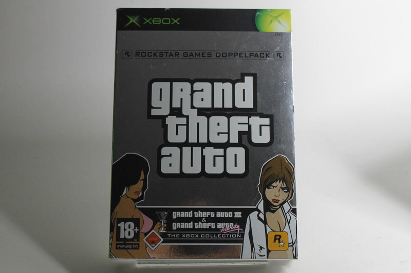 Laden Sie das Bild in Galerie -Viewer, Grand Theft Auto Doppelpack (Dt.) (Microsoft Xbox, 2003)
