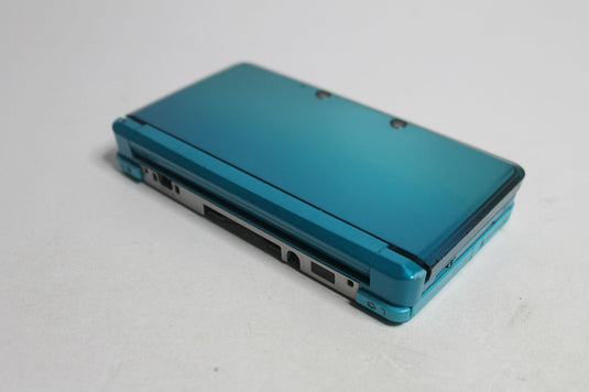 Nintendo 3DS Spilelkonsole - Aqua Blau Wackelkontakt -  geht direkt wieder aus